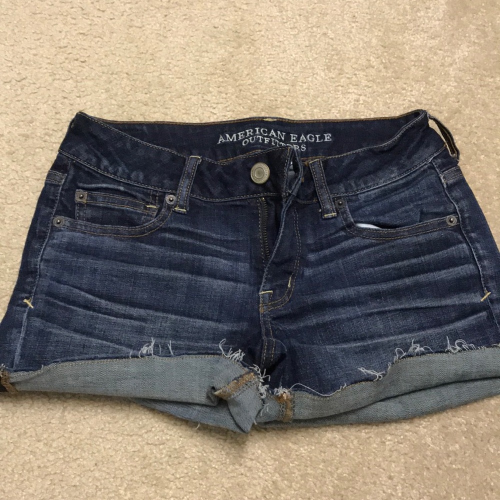 American Eagle blue jean shorts
